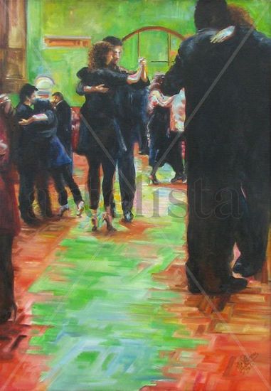 salon de baile Acrylic Canvas Others