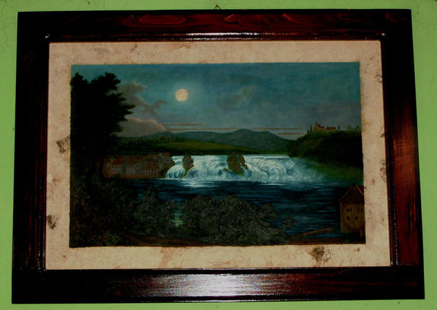 NOCHE DE LUNA LLENA Oil Canvas Landscaping