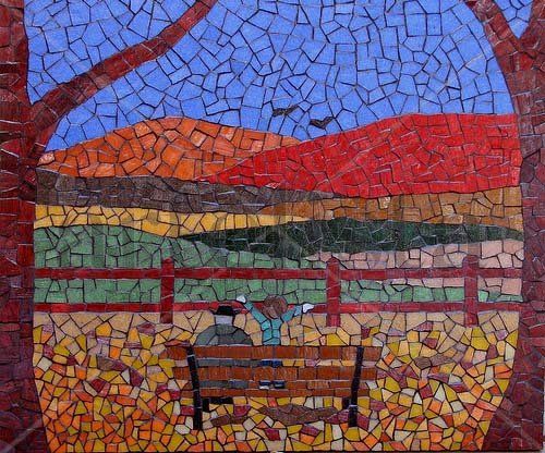Mosaico "Volar"