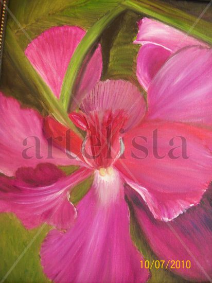 Orquidea II Oil Canvas Landscaping