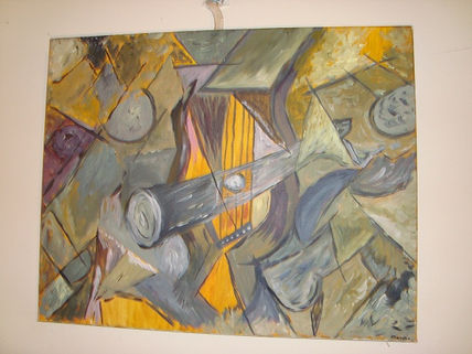 La musica,guitarra...