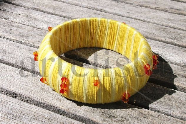 Pulsera Sol amarilla