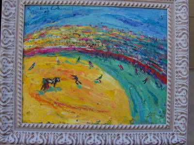 Plaza de Toros Oil Canvas