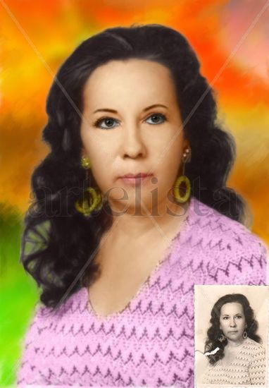 Retrato restauración 