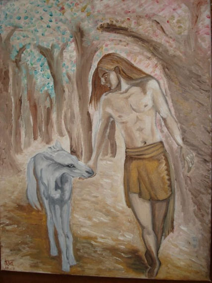 Indio en el bosque