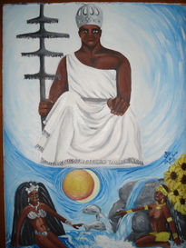 Obatala Yemaya y Ochun