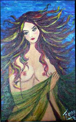 Sirena I Acrylic Canvas