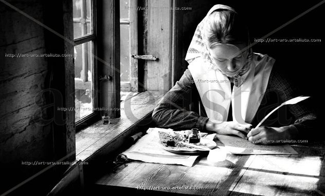 ESCRIBIENDO EN LA VENTANA