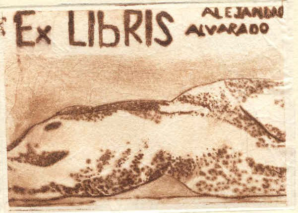 EX LIBRIS ALEJANDRO ALVARADO 