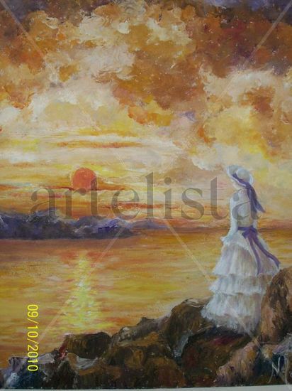 Distancia Oil Canvas Landscaping