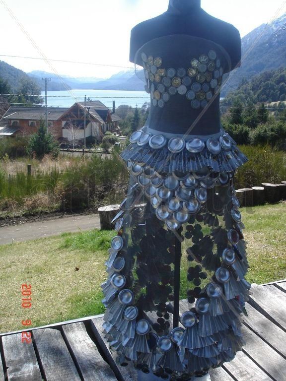 Vestido de Novia Latoso -para Artymaña 2010- Villa la Angostura