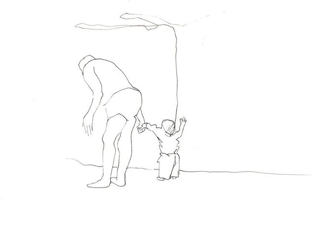 Abuelo y nieto