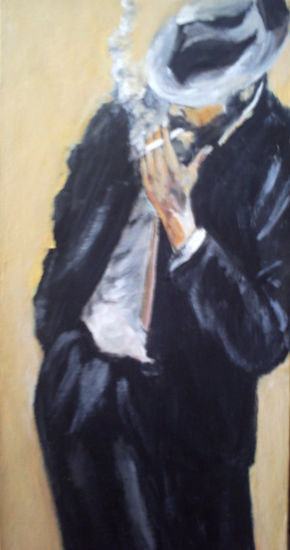 FUMANDO ESPERO Oil Canvas Figure Painting