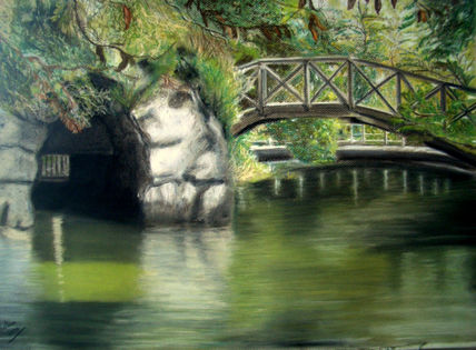 El lago del Carmen...