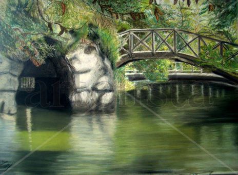 El lago del Carmen...