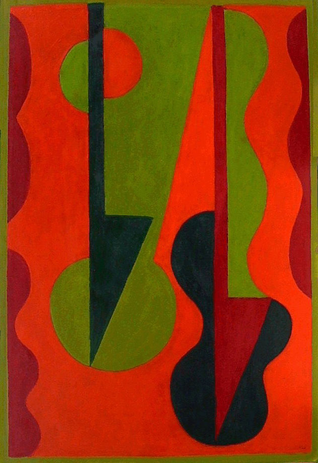 COMPOSICIÓN ABSTRACTASOBRE UNA GEOMETRÍA