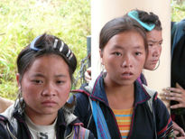 Muchachas en Vietnam