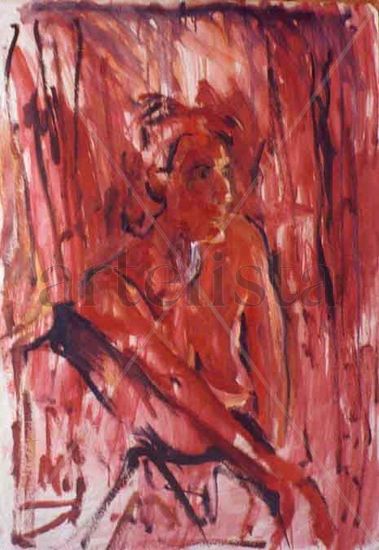 DESNUDO I Oil Canvas Nude Paintings