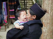 Mujer con niño