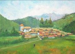 Paisaje Oil Canvas