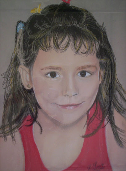 lucia Pastel Paper Portrait