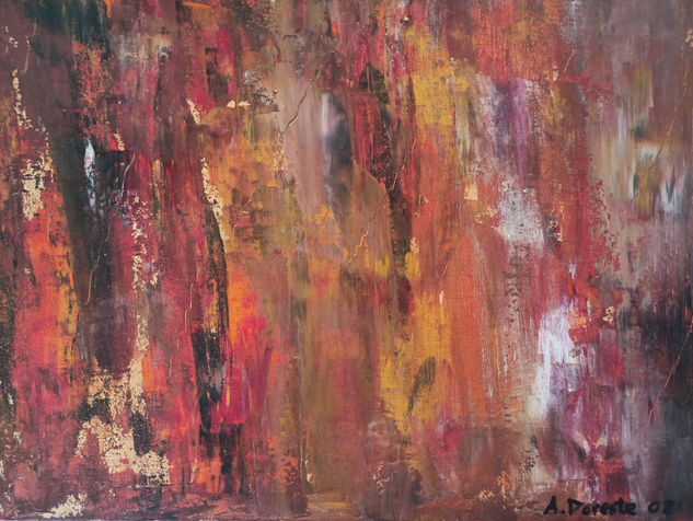 Ecos de fuego y tierra Acrylic Canvas Others