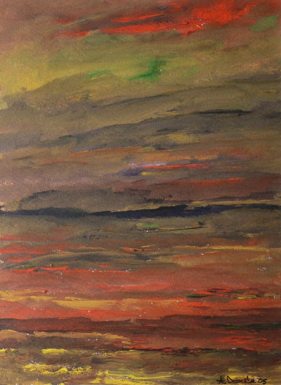 Cenizas del Crepúsculo Watercolour Paper Landscaping