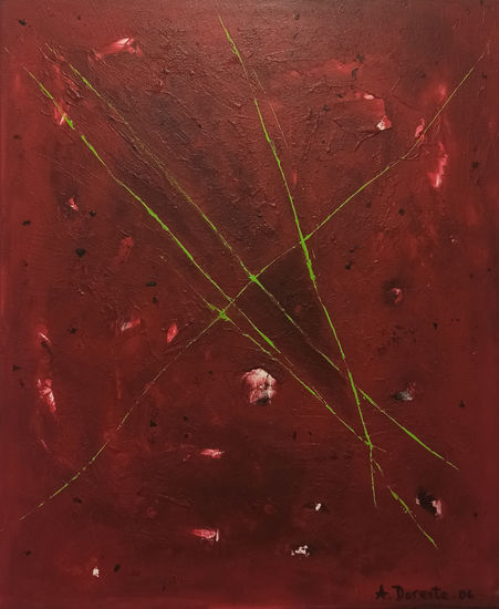 Líneas que se cruzan Acrílico Lienzo Otros