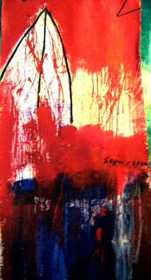 Love / Destructuion. Fragment. Up Side Acrylic Canvas Others