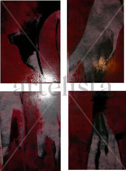 LIBRE LA VIDA 2 Industrial Paper Figure Painting