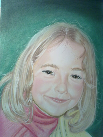 0004 Pastel Papel Retrato