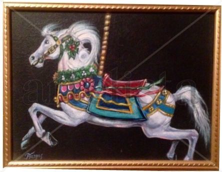 Carrousel Acrylic Canvas Others