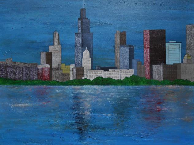 Chicago Mixed media Panel Landscaping