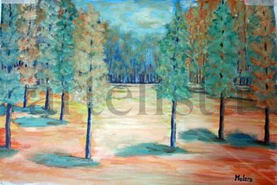 bosque Oil Canvas Landscaping