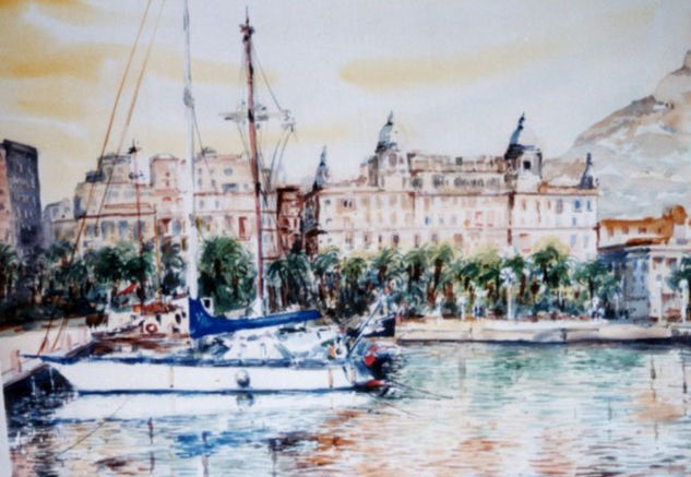 Alicante Watercolour Paper Marine Painting