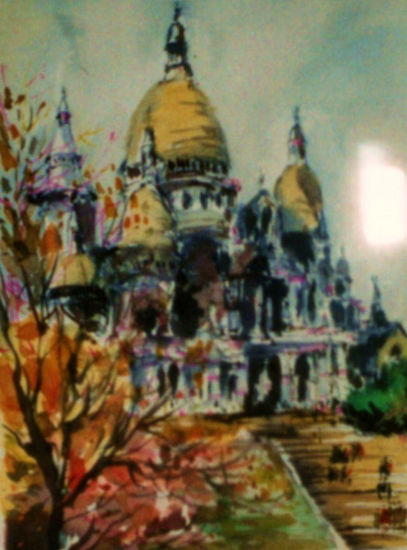 Sacre Coeur(Paris) Others Paper Landscaping