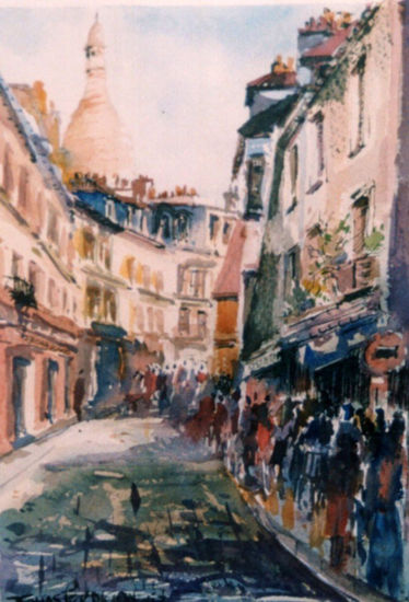 Sacre Coeur(Paris) Watercolour Paper Others