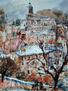 Albarracin con nieve(Teruel)