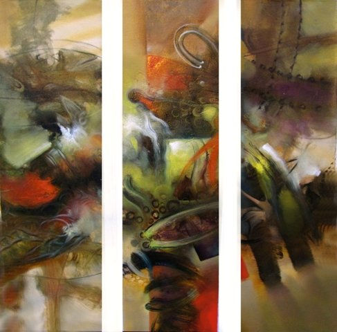 triptico Oil Canvas Others