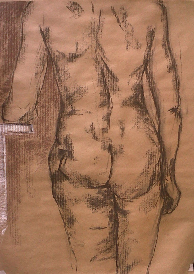 mujer de espalda en craft