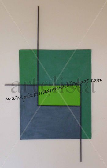 FRACCIONES EN VERDES Acrylic Others Others