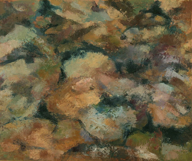 Ref. 530. Piedras.óleo/tabla. 55 x 46 cm. 