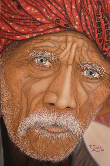 Título:Ethnic5 Pastel Papel Retrato