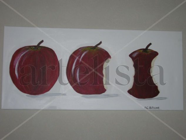 Las manzanas Acrylic Canvas Others