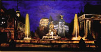 Cibeles de noche