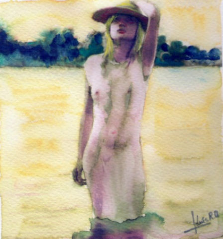 En el Lago Watercolour Paper