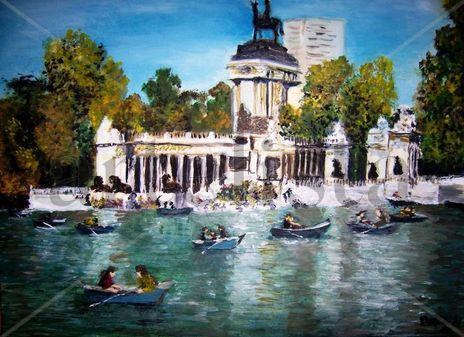 Barcas en el Retiro