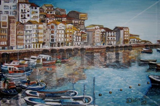 Bermeo Oil Canvas Landscaping