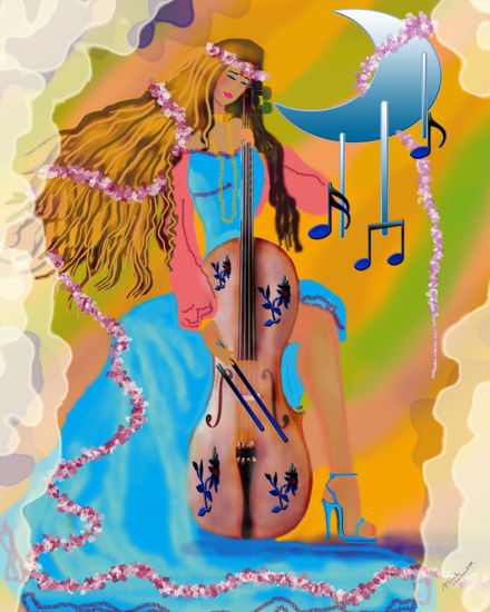 Violonchelo Mixed Media