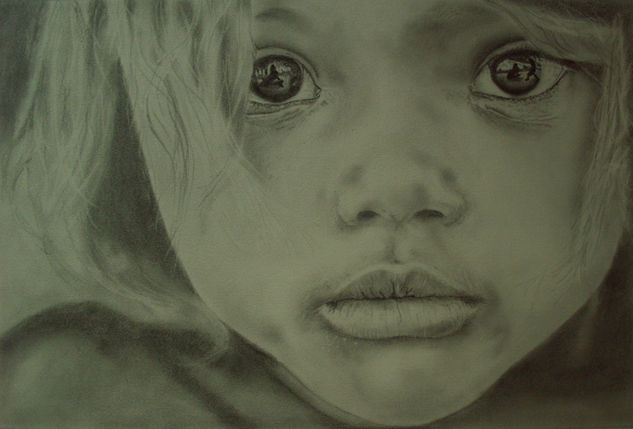 TRISTE MIRADA Charcoal